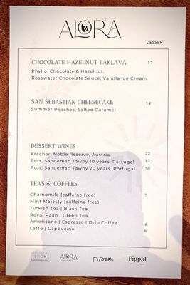 Menu photo 2 Alora Social San Ramon, CA
