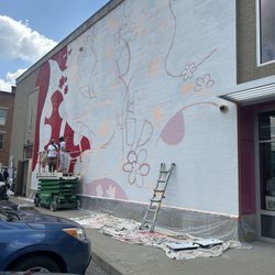 Mural going up, July '26.