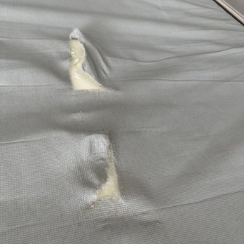 Ohio Packers & Movers - Large tear on the underside of 3 year old latex mattress. - Movers Near Me Ohio Packers & Movers - Large tear on the underside of 3 year old latex mattress. - Movers Near Me