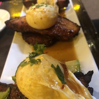 Werewolf - Pork Belly Benedict - Breakfast & Brunch Near Me - San Diego, California Werewolf - Pork Belly Benedict - Breakfast & Brunch Near Me - San Diego, California