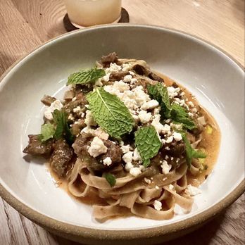 Populus - Rye tagliatelle with Colorado lamb ragu - Hotels Near Me - Denver, Colorado