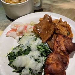 Lucky Buffet - My plate#2, hot and sour soup