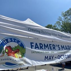 Humber Bay Shores Farmers Market - Look for this tent to know you've arrived