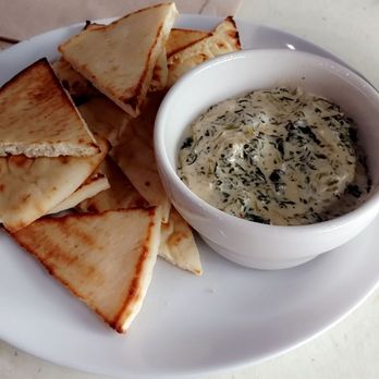 Gusto Coffee Shop - Half order of Pita and Spinach dip - Coffee & Tea Near Me - Lee's Summit, Missouri Gusto Coffee Shop - Half order of Pita and Spinach dip - Coffee & Tea Near Me - Lee's Summit, Missouri