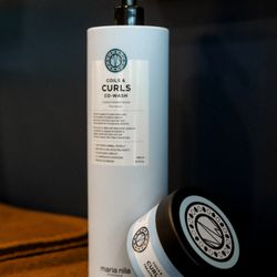 Provisions Barber - Maria Nila Curl Co Wash & Leave in available for our curly & coils headed clients!
