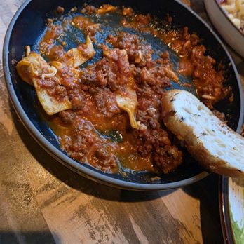 Gather in Jackson Hole - Elk bolognese when youre done eating because it is so good - New American Near Me - Jackson, Wyoming