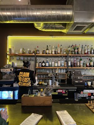 Riffraff bookstore and bar by null