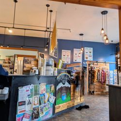 Glacial Coffeehouse - The ordering area. Seating area about twice as large
