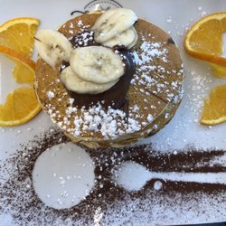 Zangaloro - Nutella and banana pancakes.