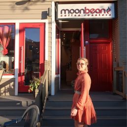 Exterior outside entrance of Moon Bean Coffee Company - Toronto, Ontario Exterior outside entrance of Moon Bean Coffee Company - Toronto, Ontario