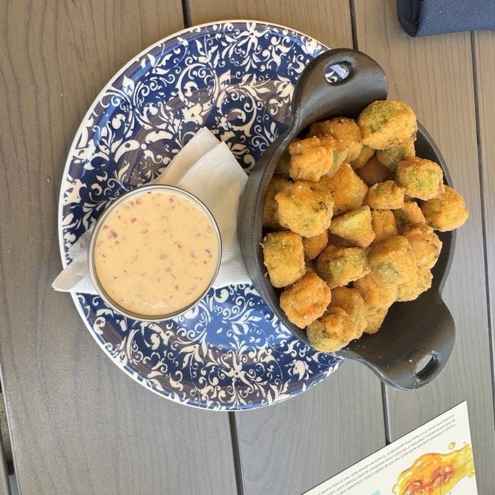 Tupelo Honey Southern Kitchen & Bar - Fried okra! - Southern Near Me - Upper Arlington, Ohio Tupelo Honey Southern Kitchen & Bar - Fried okra! - Southern Near Me - Upper Arlington, Ohio