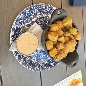 Tupelo Honey Southern Kitchen & Bar - Fried okra! - Southern Near Me - Upper Arlington, Ohio Tupelo Honey Southern Kitchen & Bar - Fried okra! - Southern Near Me - Upper Arlington, Ohio