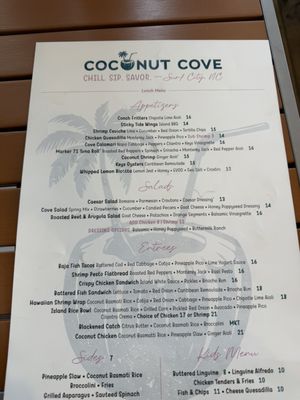 Menu photo 1 Coconut Cove Surf City, NC Menu photo 1 Coconut Cove Surf City, NC