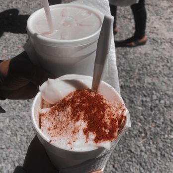 Brightleaf Flea Market - ELOTE en vaso and Atole - Flea Markets Near Me - Smithfield, North Carolina