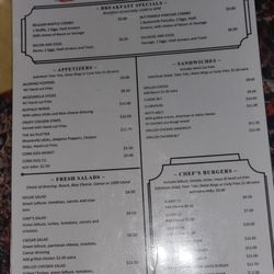 Ag Sports Bar - Menu July 2023
