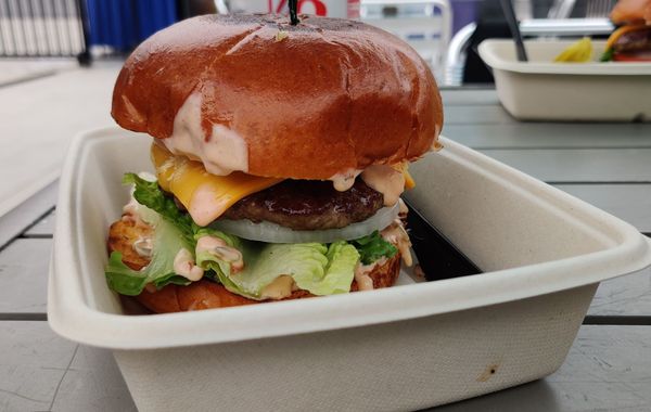 Photo of Burgers, Bait & Beer - San Diego, CA, US. The American Burger