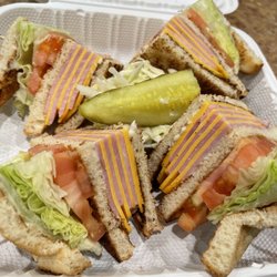 Nicks Garden Coffee Shop - Ham and cheese Club