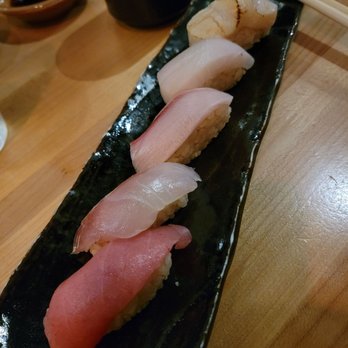 Hamasaku - First round of sushi - Japanese Near Me - Los Angeles, California Hamasaku - First round of sushi - Japanese Near Me - Los Angeles, California
