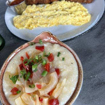 Tops Diner - Crispy Catfish & Grits - Diners Near Me - East Newark, New Jersey