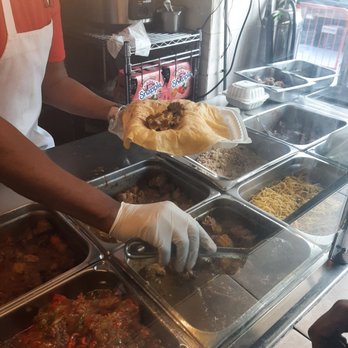 Yours & Mine Juice Ctr - That person is putting STEW beef or Stew chicken on a roti skin. Whatttttt the ... - Caribbean Near Me - Brooklyn, New York Yours & Mine Juice Ctr - That person is putting STEW beef or Stew chicken on a roti skin. Whatttttt the ... - Caribbean Near Me - Brooklyn, New York