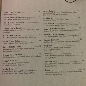 Henrietta Red - Menu - New American Near Me - Nashville, Tennessee