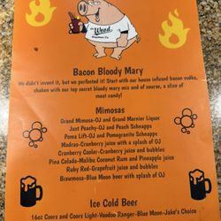 Haywood Cafe - Drink Menu 9/27/26