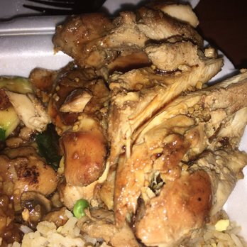 Panda Express - Zoom in action (teriyaki chicken) - Chinese Near Me - Midwest City, Oklahoma