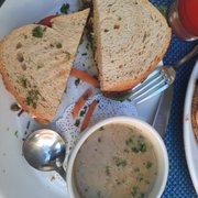 Photo of Green Door Cafe - La Jolla, CA, United States. That leek soup.....divine!