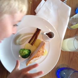 Oyster and Chop House - Split chicken dish for two children