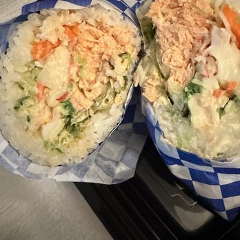 Lucky Tacoshi - King salmon burrito - Poke Near Me - West Covina, California