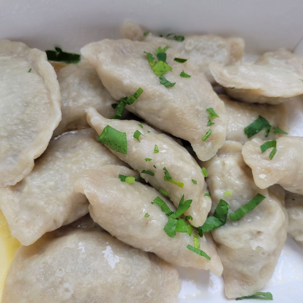 Piroshki On Madison - Potato and mushroom pierogies - Bakeries Near Me - Seattle, Washington