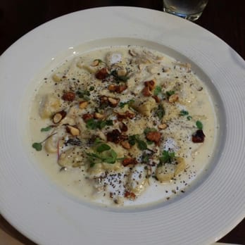 Bistro 135 - Butternut Squash Gnocci, Yum! Creamy and Smokey - Italian Near Me - Tracy, California