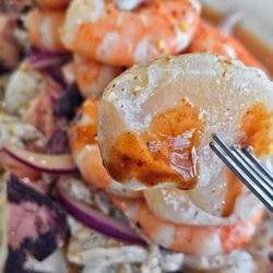 Mariscos El Ostion - Botana "La Merino" con Callo de Hacha.