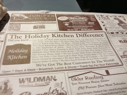 Menu photo 3 The Holiday Kitchen Iron Mountain, MI