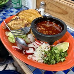 Eva's Cafe - Quesabirria tacos with their world class consume