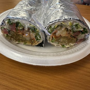 Sam’s Gyro and Shish Kabab - Falafel Wrap was good size and very tasty - Mediterranean Near Me - Clemson, South Carolina Sam’s Gyro and Shish Kabab - Falafel Wrap was good size and very tasty - Mediterranean Near Me - Clemson, South Carolina