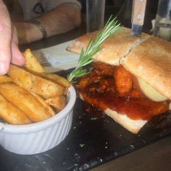 Just Spoons Cafe - Maryah's Honey Hot Sandwich - Comfort Food Near Me - Plantation, Florida