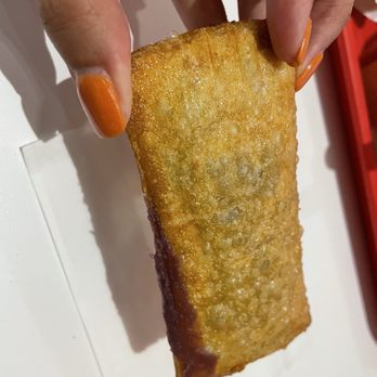 Jollibee - 09.26.26 Ube Pie had a nice crispy texture due to it being fried. It was good! - Fast Food Near Me - Roseville, California