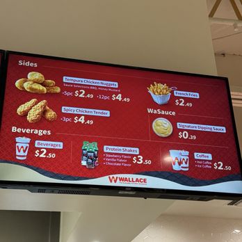 Wallace Chicken - Menu as of 11/2024 - Chicken Wings Near Me - Walnut, California