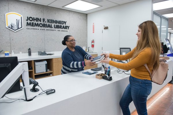 Cal State LA University Library by null