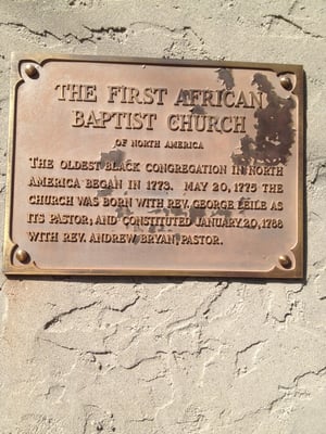 First African Baptist Church by null