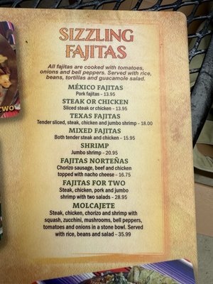 Menu photo 1 Los Dos Amigos Rochester, MN
