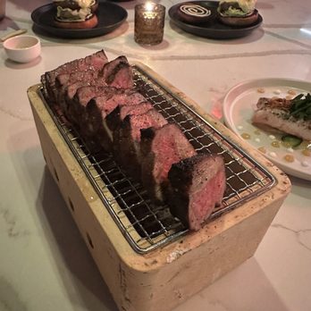 Mr. T - CHARCOAL DRY AGED NEW YORK STEAK - French Near Me - Los Angeles, California Mr. T - CHARCOAL DRY AGED NEW YORK STEAK - French Near Me - Los Angeles, California