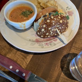 Whiskey Cake - 1/2 tomato soup 1/2 burger - New American Near Me - Plano, Texas Whiskey Cake - 1/2 tomato soup 1/2 burger - New American Near Me - Plano, Texas