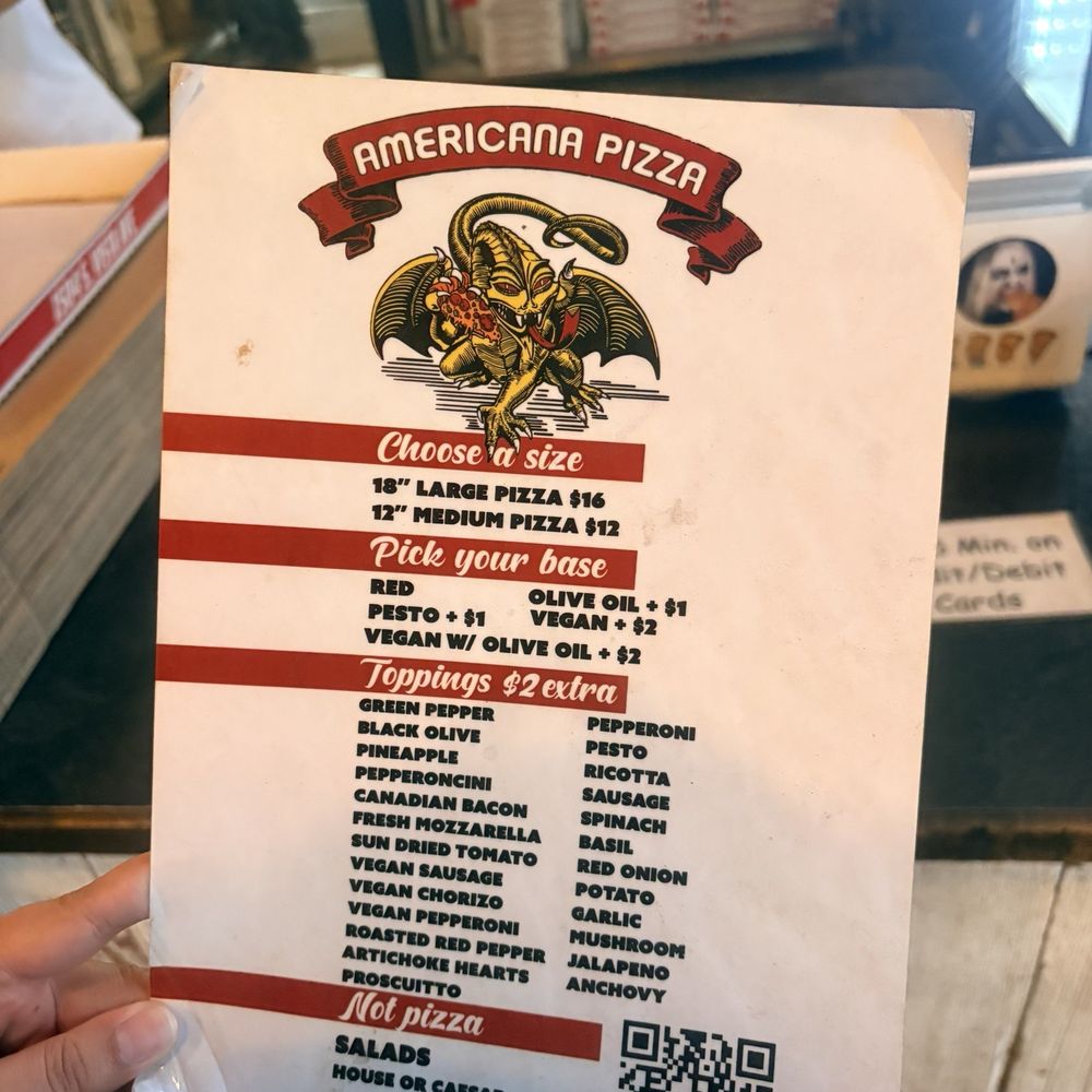 Americana Pizza - Menu - Pizza Near Me - Boise, Idaho Americana Pizza - Menu - Pizza Near Me - Boise, Idaho