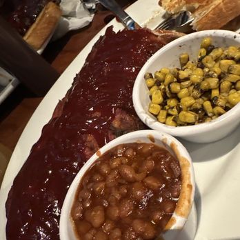 Smokey Bones Woodbridge - Full rack of Smokey Bones Signature Baby Back Ribs baked beans & Fire-Roasted Corn - Barbeque Near Me - Woodbridge, Virginia Smokey Bones Woodbridge - Full rack of Smokey Bones Signature Baby Back Ribs baked beans & Fire-Roasted Corn - Barbeque Near Me - Woodbridge, Virginia
