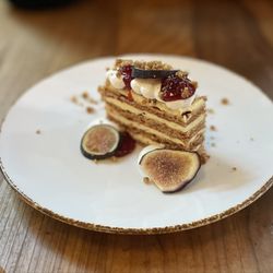 Piccino Restaurant - Fig walnut cake