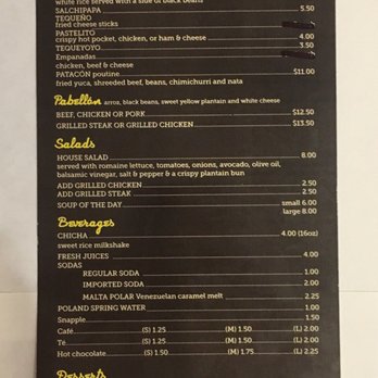 Patacon Pisao - Menu - Venezuelan Near Me - Elmhurst, New York Patacon Pisao - Menu - Venezuelan Near Me - Elmhurst, New York