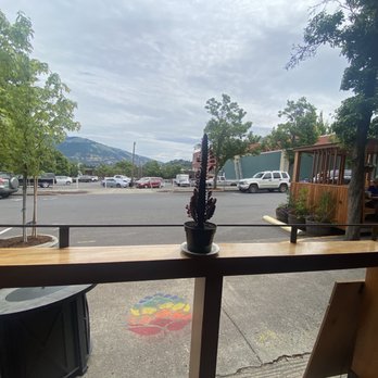 Double Mountain - View from inside - Breweries Near Me - Hood River, Oregon Double Mountain - View from inside - Breweries Near Me - Hood River, Oregon