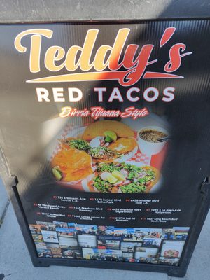 Teddy's Red Tacos by null